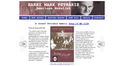 Desktop Screenshot of harrymarkpetrakis.com